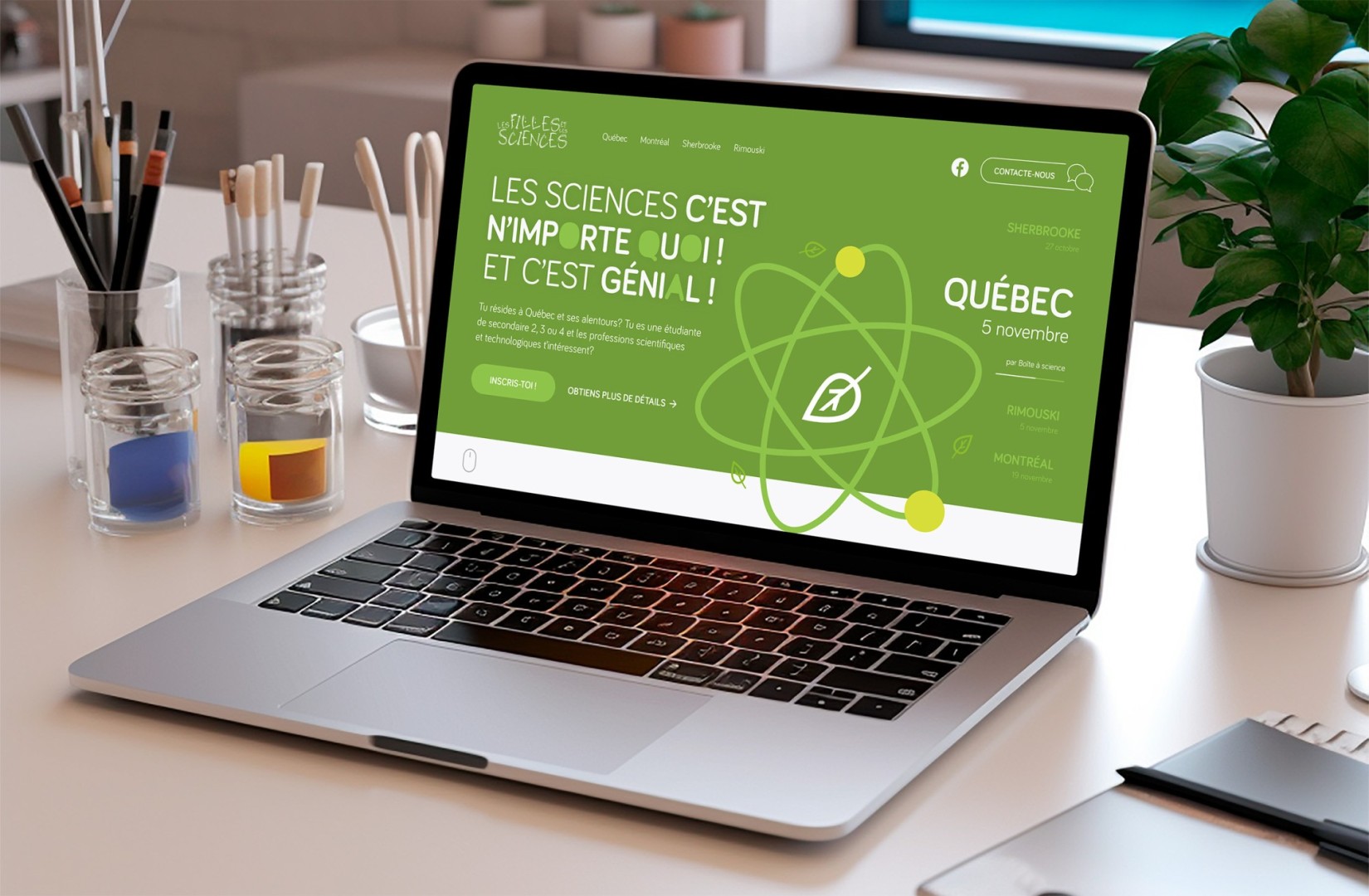 Site événementiel