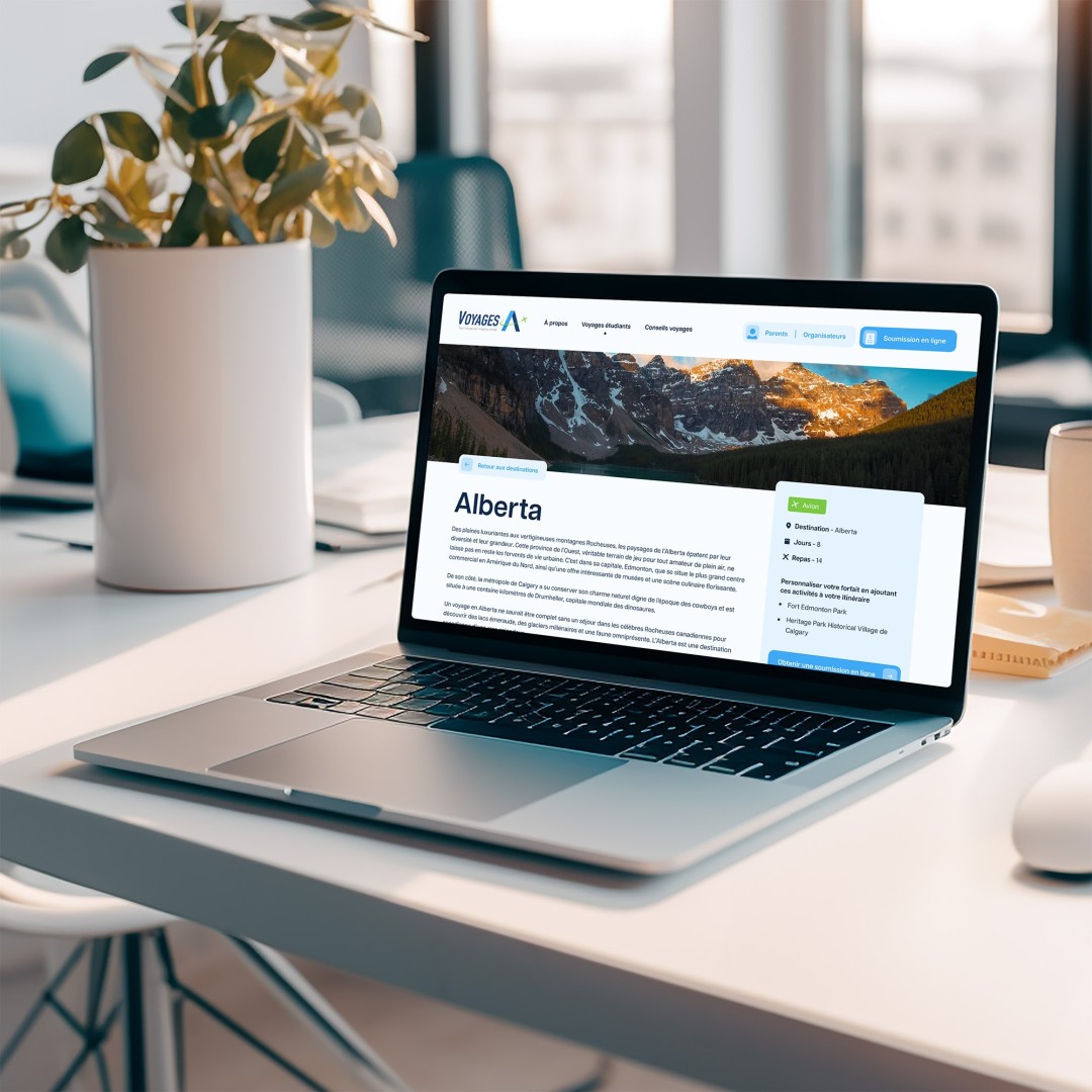 Site agence de voyage